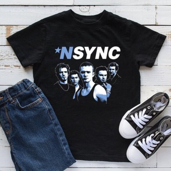 Shannon K Tops - NSYNC Vintage 90s Boy Band Pop Music Fan Gift T Shirt 93
